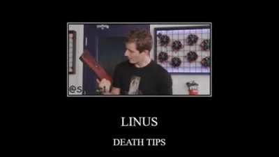 linus death tips
