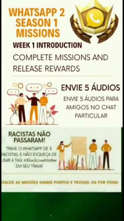 Whatsapp 2 🤑💚 melhoria!!!