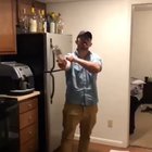 Student loans: Thousands of dollars. Glass bottle: $2. His face: priceless