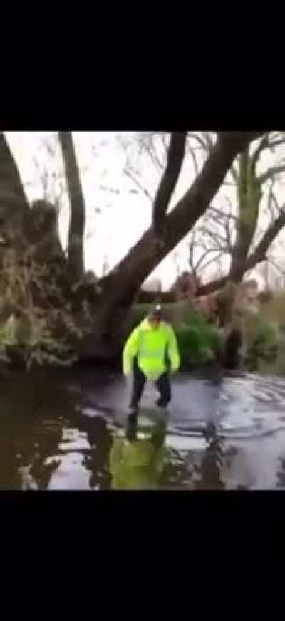 Never fish in the wild