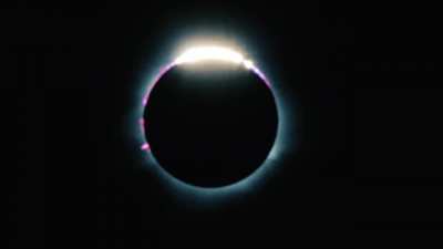 Solar Eclipse today at Exmouth