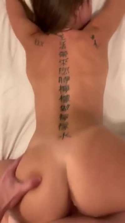 She pushes back