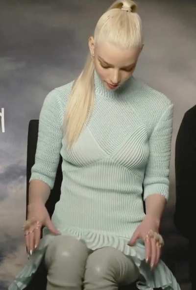 Anya Taylor-Joy being a tease