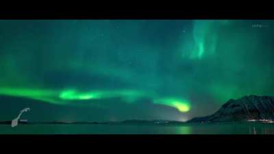 This footage of northern Lights