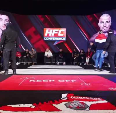 Pre-event press conference