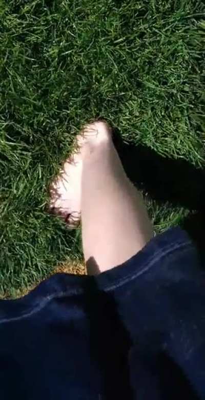 Having some fun outside today <3