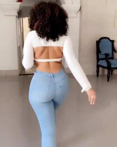 Watch her walk away