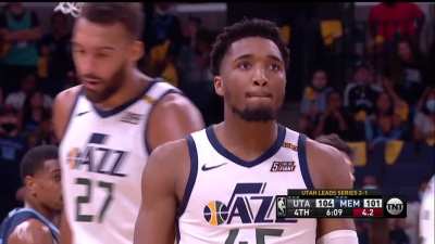 [Highlight] Grayson Allen gets called for the controversial blocking foul on Donovan Mitchell