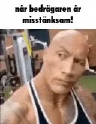 när bedrägaren är misstänksam!