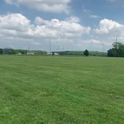 Kaleb, a 14-year-old gymnast, lands a stanging double backflip on the grass. Only two others have ever done this.