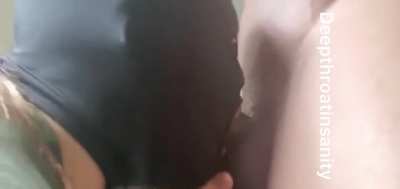 This bitch a throat demon👺
