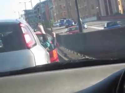 two random bros compete in traffic