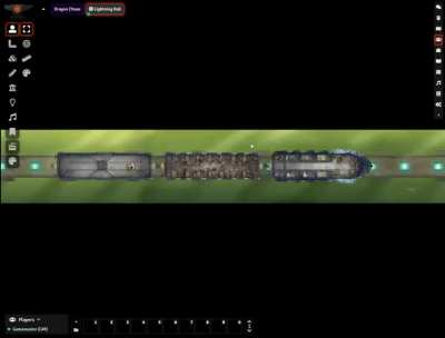 Eberron Lightning Rail in Action