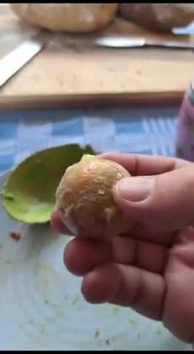 Houten bal in mijn mango?