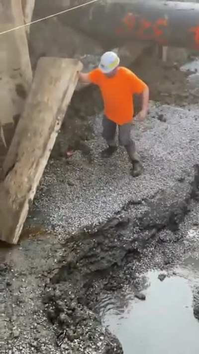 That things bigger than my credit card debt. Pretty sure he shitted a little bit.