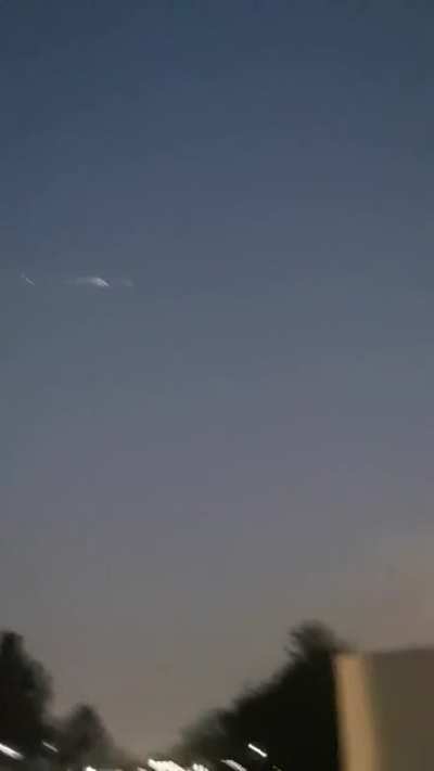 Meteorite seen in Bryanston 😳anyone else see it?