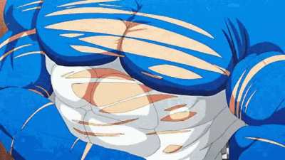 for no reason, here is a gif of machio-san showing you his side chesto