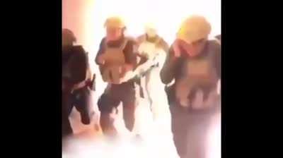 WCGW trying to throw a live grenade through the wall?