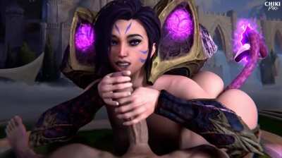 Kaisa handjob (Chik<wbr>ipiko<wbr>)[Lea<wbr>gue of Legends]