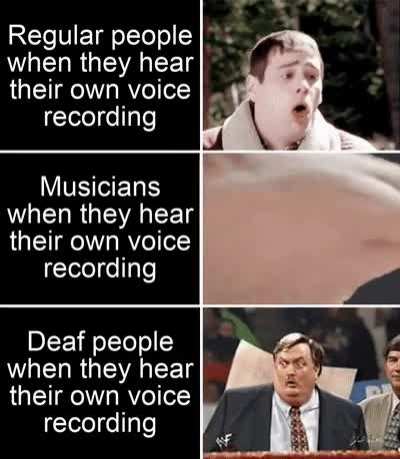 No one likes their voice