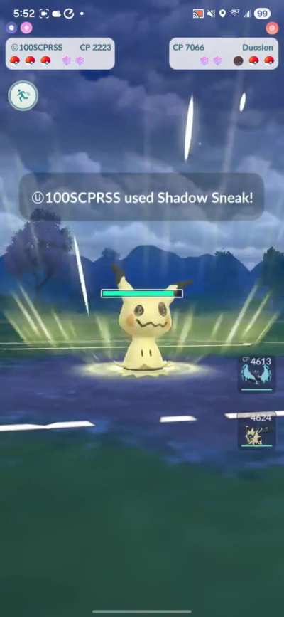Mimikyu Disguised-to-Busted Transition