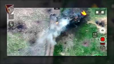 UA 79th Air Assault Brigade repelling another Russian assault, Novomykhailiivka