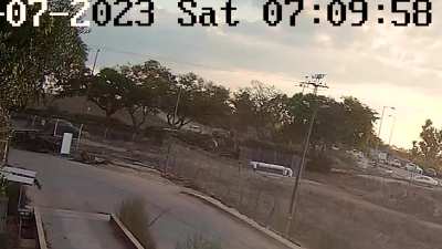 Hamas militants chasing civilians, gunning 2 at point blank