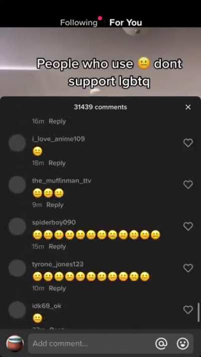So homophobic I’m disappointed
