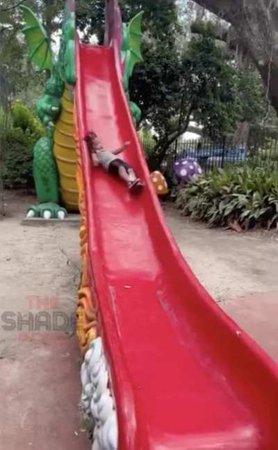 That's one hell of a slide