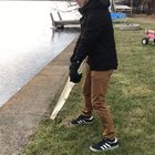 Waking up the spirits on a frozen lake 🔊