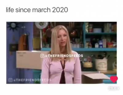 Covid life as told by Friends episodes (credit: @thefriendsfeed on Instagram)