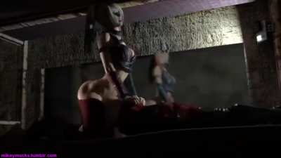 Harley fuck Robin (mikeymack) [ dc futa ]