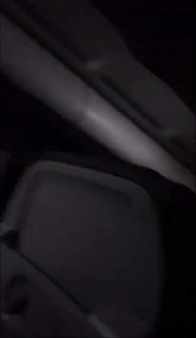 Crazy passenger video onboard LATAM Airlines Flight 1325 which was caught in a storm bringing heavy turbulence and hail that severely damaged the aircraft. Photo of the plane in comments