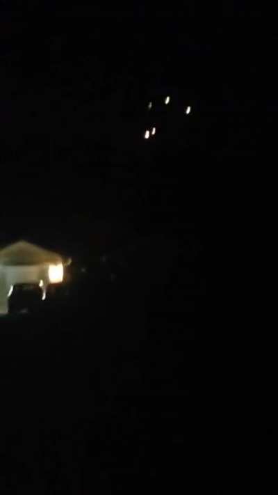 UAP or Military Flare? Seen by me and my now husband when I was 17 years old walking in our neighborhood with our niece and nephew. I have been searching for this video forever because this was by far one of the strangest things I’ve seen. Seen in Jackson