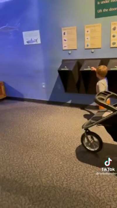 Visiting the museum for the first time