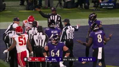 [Highlight] Zay Flowers fumbles the ball short of the goal line and recovered in the end zone by the Chiefs for a touchback
