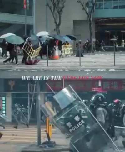 Respect for the Brave protestors.