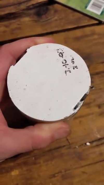 Why I see noise in my camera when I open the cap of this metal box?