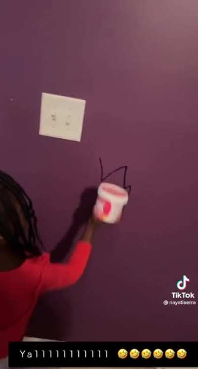 I mean she tried….