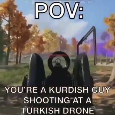 Dağda isyan eden bir kürtsundur