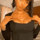 Pretty girl reveals her tight body