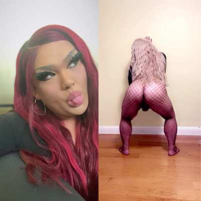 the face / The ass 😈🍑