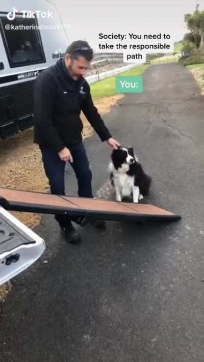 He doesn’t follow the rules