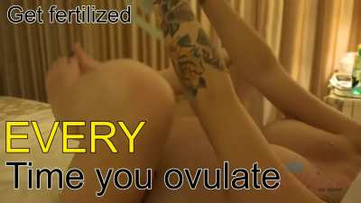 Your ovaries don't make eggs to be ignored! 🤰🏻