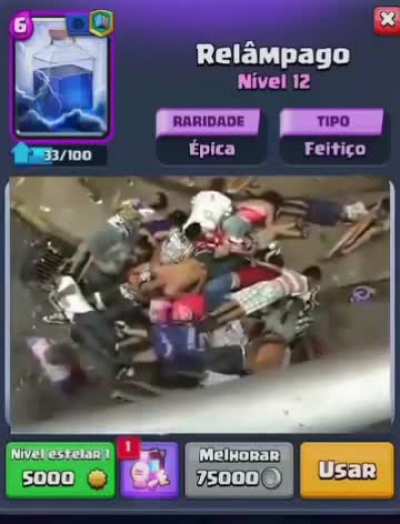 O eletricista fez nuke
