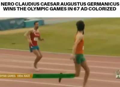 Not only an art lover but an athlete too
