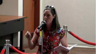 “You are all demonic entities” from a Florida lady to a school board. The world is on fire.