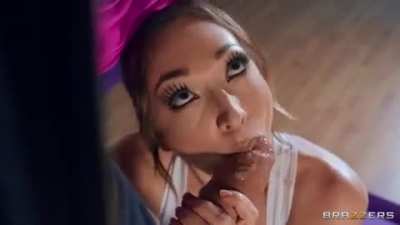 Lily Labeau & Danny D - Aerial Downward Doggystyle