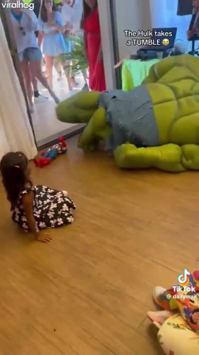 Hulk caused chaos! 