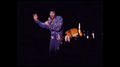 Elvis singing, 